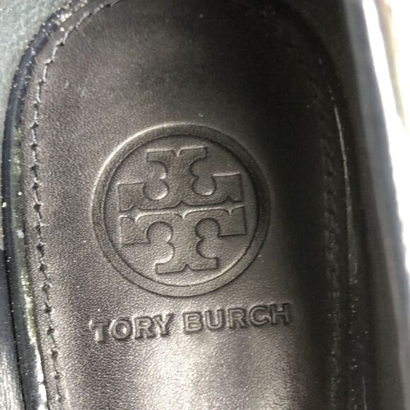 Tory Burch Cartherine Cap-Toe Raffia wedge - Picture 8 of 8